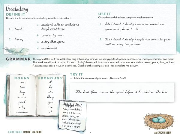 North American Birds Part 2 Digital Seatwork Books Sale - Image 3