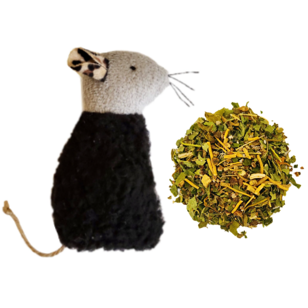 Silvervine & Catnip Alternative Blend - 2 Pack Refillable Mice (catnip free!) by Space Kitty Express Cheap - Image 3