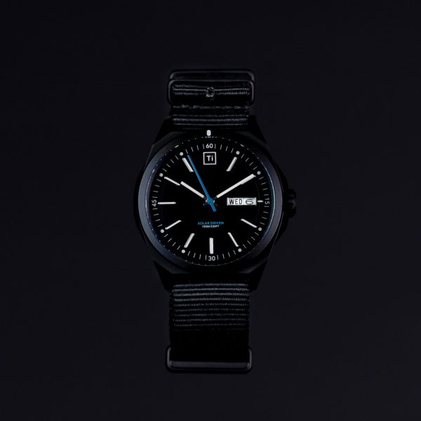 Ti Field Watch   Solar Driven   Black Online - Image 2