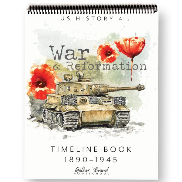 US History 4 Printed Timeline Book Online now
