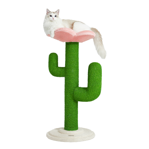 Blooming Cactus Cat Tree by Vetreska For Sale