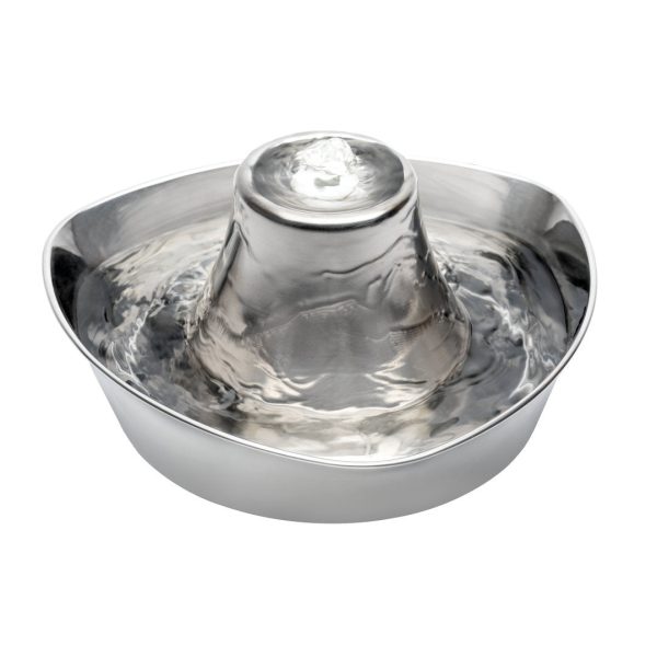 Seaside Stainless Pet Fountain by PetSafe Drinkwell Online Hot Sale