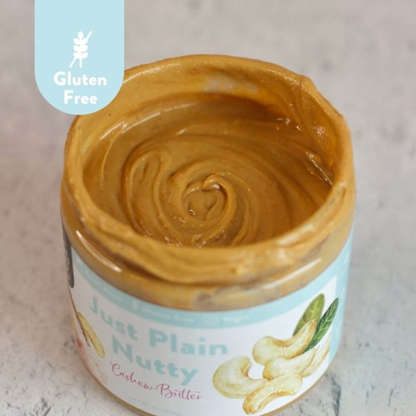 Gluten-Free Just Plain Nutty Cashew Butter For Sale