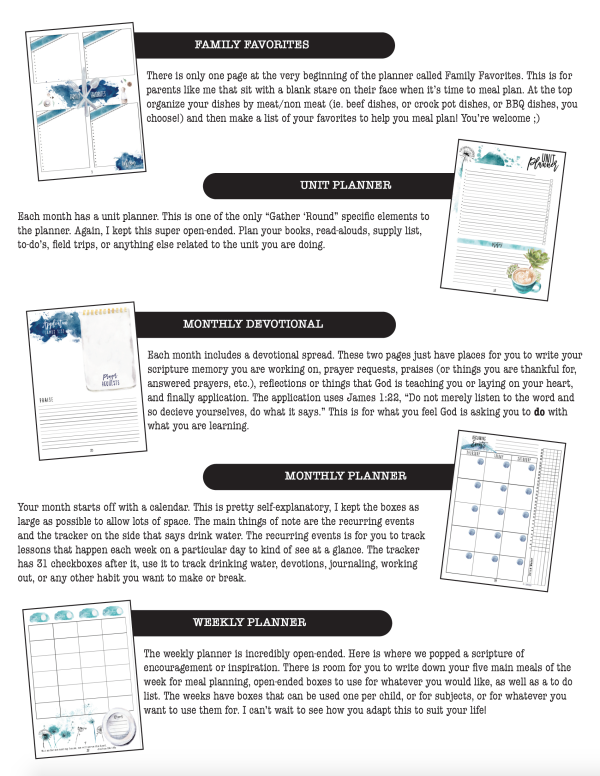 Gather  Round Digital Planner Sale - Image 3