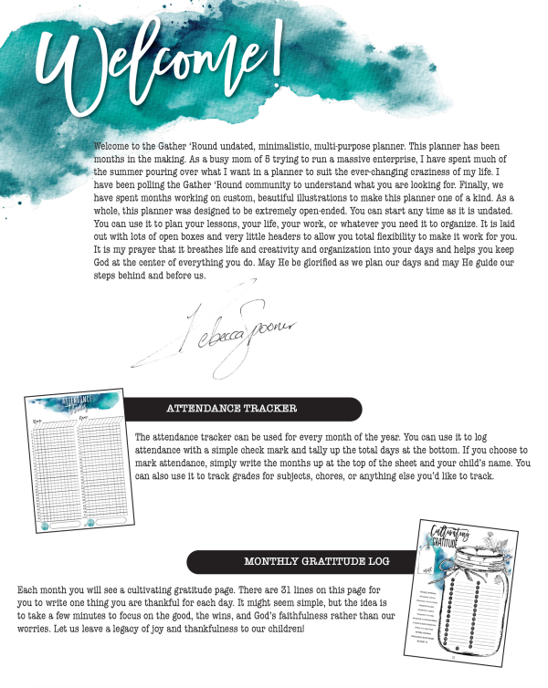 Gather  Round Digital Planner Sale - Image 2