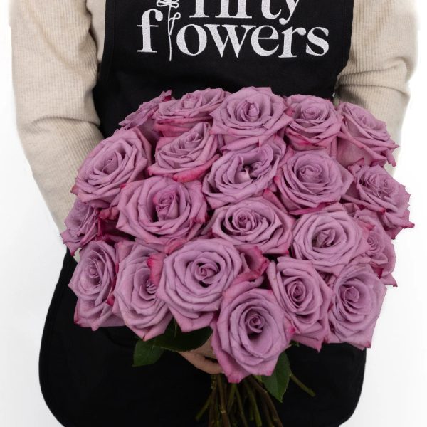 Antique Mauve Fresh Cut Rose Hot on Sale - Image 4