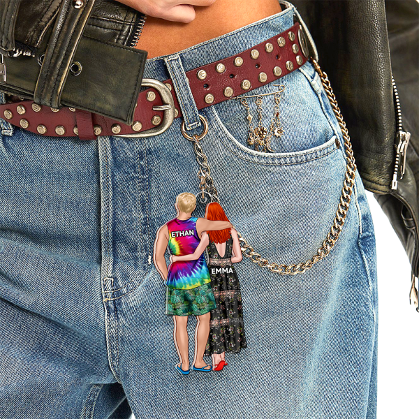 Personalized Gifts For Summer Couple Keychain 09qhhu150125tm Cheap - Image 4